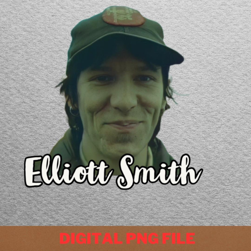 Elliott Smith Serene PNG, Elliott Smith PNG, Post Punk Digital Png Files.jpg