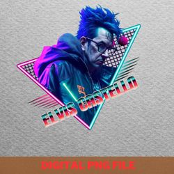 elvis costello interprets png, elvis costello png, post punk digital png files