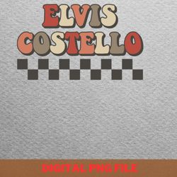 elvis costello writes png, elvis costello png, post punk digital png files
