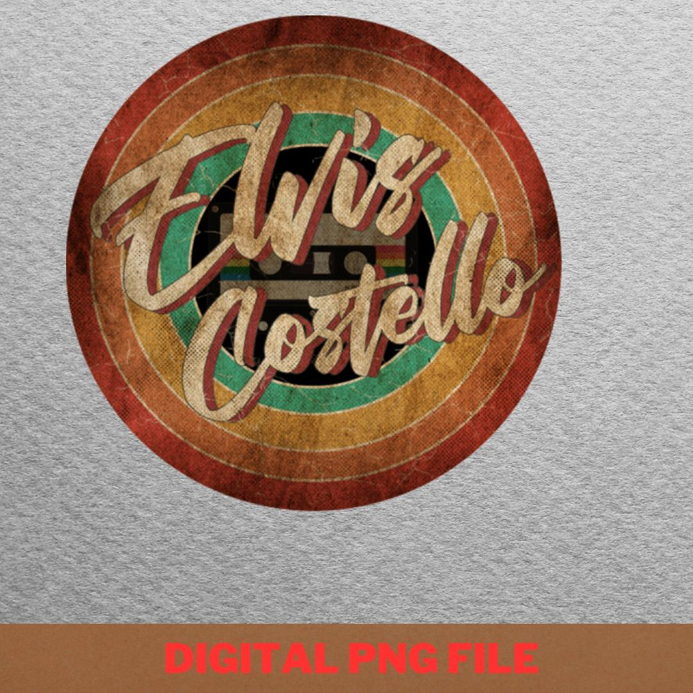 Elvis Costello Showcases PNG, Elvis Costello PNG, Post Punk Digital Png Files.jpg