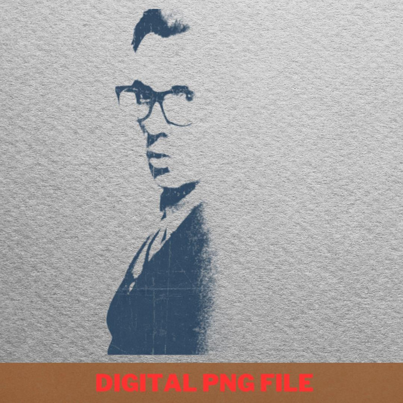 Elvis Costello Strums PNG, Elvis Costello PNG, Post Punk Digital Png Files.jpg