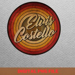 elvis costello rocks png, elvis costello png, post punk digital png files