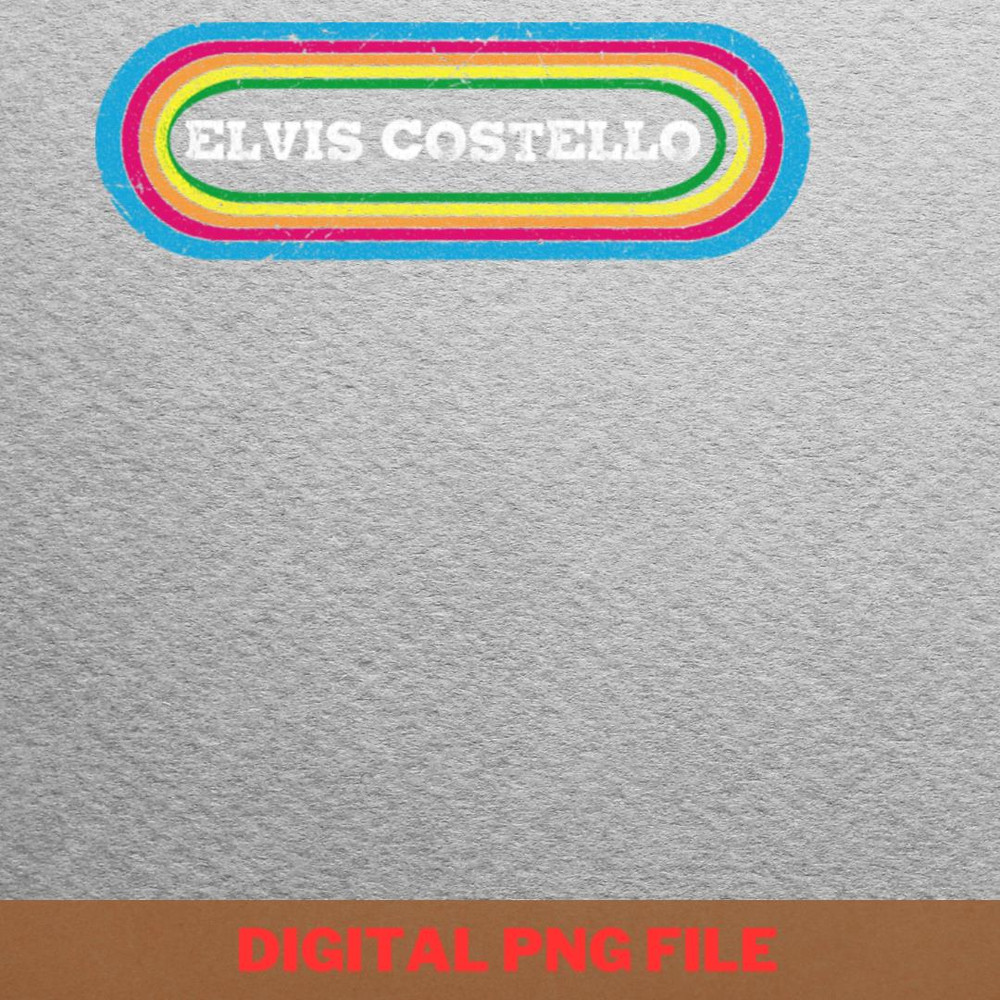 Elvis Costello Motivates PNG, Elvis Costello PNG, Post Punk Digital Png Files.jpg