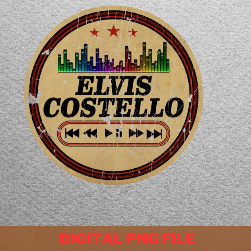 Elvis Costello Stages PNG, Elvis Costello PNG, Post Punk Digital Png Files.jpg