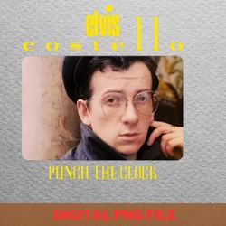 elvis costello narrates png, elvis costello png, post punk digital png files