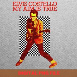 elvis costello mimics png, elvis costello png, post punk digital png files