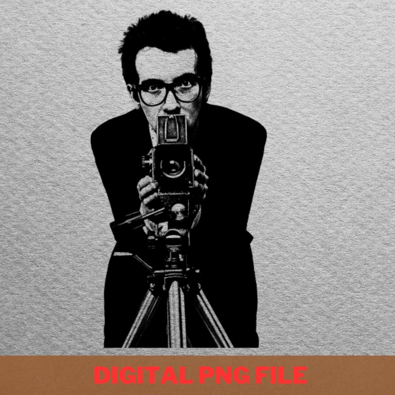 Elvis Costello Masters PNG, Elvis Costello PNG, Post Punk Digital Png Files.jpg