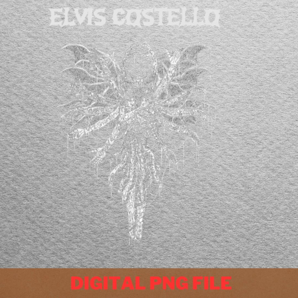 Elvis Costello Polishes PNG, Elvis Costello PNG, Post Punk Digital Png Files.jpg