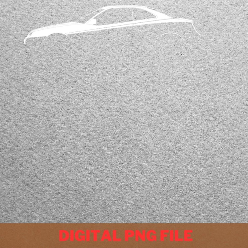 Alfa Romeo Gtv Silhouette - Gta Rebellious Protagonist PNG, Gta PNG, Vice City Digital Png Files.jpg
