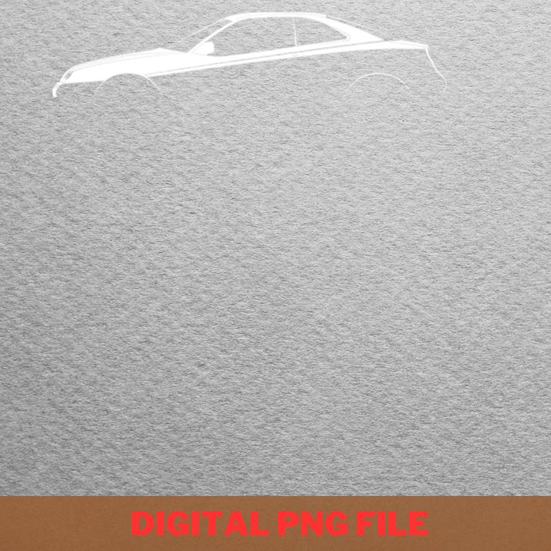 Alfa Romeo Gtv Silhouette - Gta Rebellious Protagonist PNG, Gta PNG, Vice City Digital Png Files.jpg