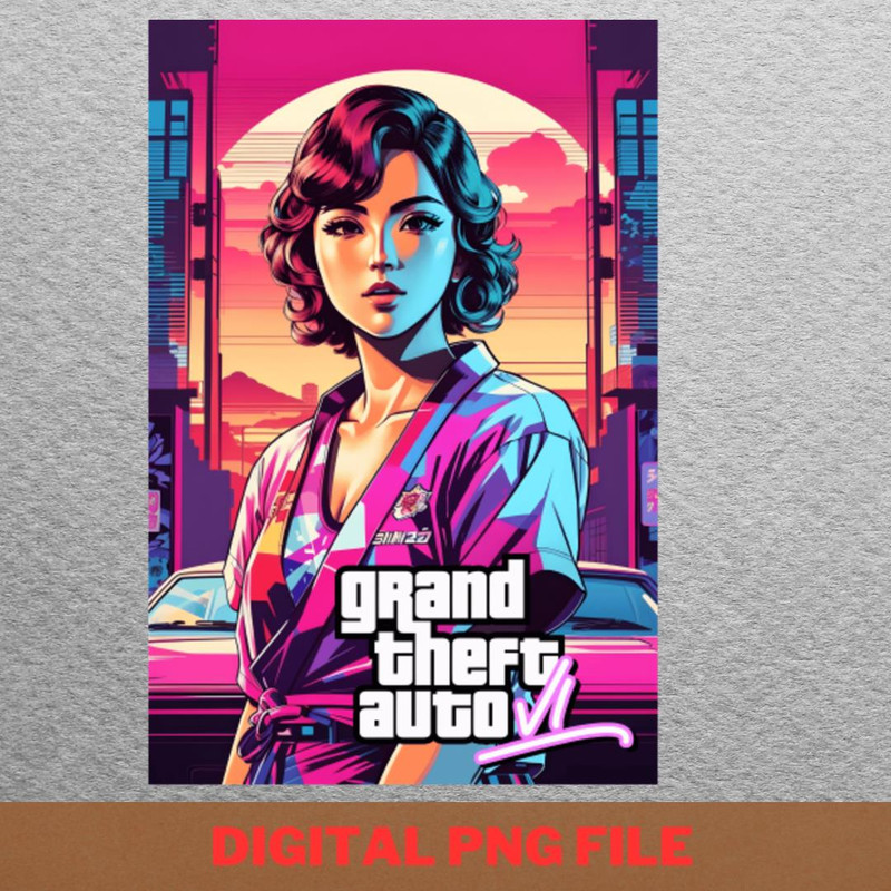 Gta 6 - Girl - Gta Tactical Gameplay PNG, Gta PNG, Vice City Digital Png Files.jpg