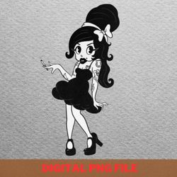 amy in 1930s rubberhose - cuphead dicey deals png, cuphead png, cartoon digital png files