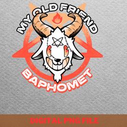 cartoon baphomet friend - cuphead mystical missions png, cuphead png, cartoon digital png files