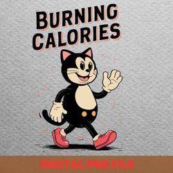 cat burning calories - cuphead notorious needs png, cuphead png, cartoon digital png files