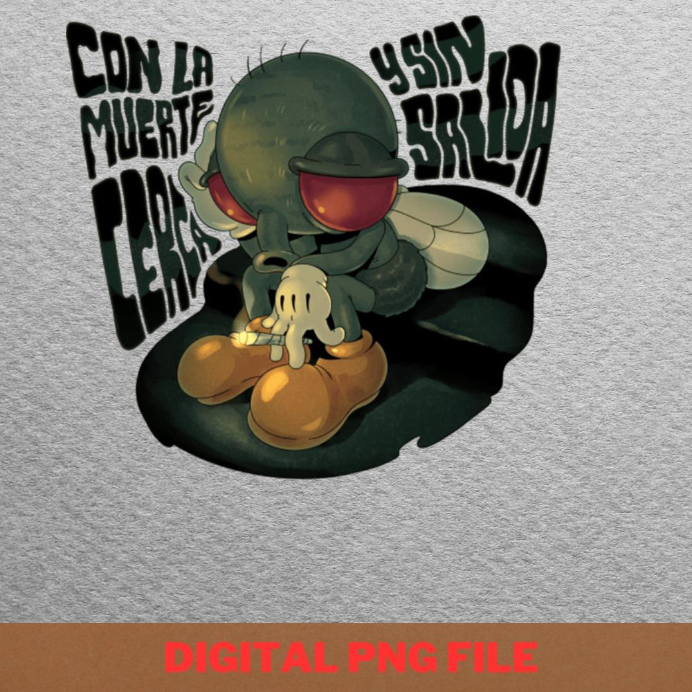 Con La Muerte Cerca - Cuphead Sneaky Surprises PNG, Cuphead PNG, Cartoon Digital Png Files.jpg
