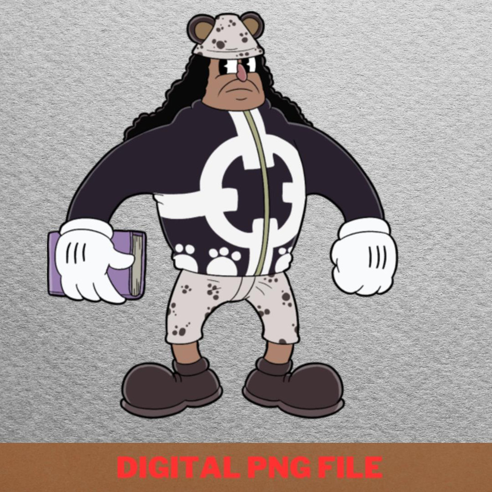 Kuma In Cuphead - Cuphead Zero Zen PNG, Cuphead PNG, Cartoon Digital Png Files.jpg