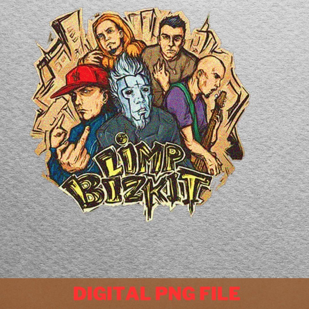 Limp Bizkit Unreleased Music Mysteries PNG, Limp Bizkit PNG, Heavy Metal Digital Png Files.jpg