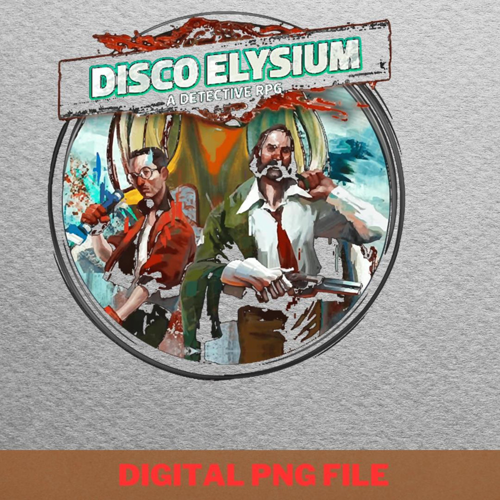 Disco Elysium Dual Narratives PNG, Disco Elysium PNG, Kim Kitsuragi Digital Png Files.jpg