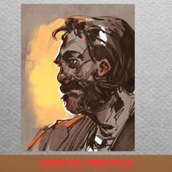 disco elysium tangled threads png, disco elysium png, kim kitsuragi digital png files