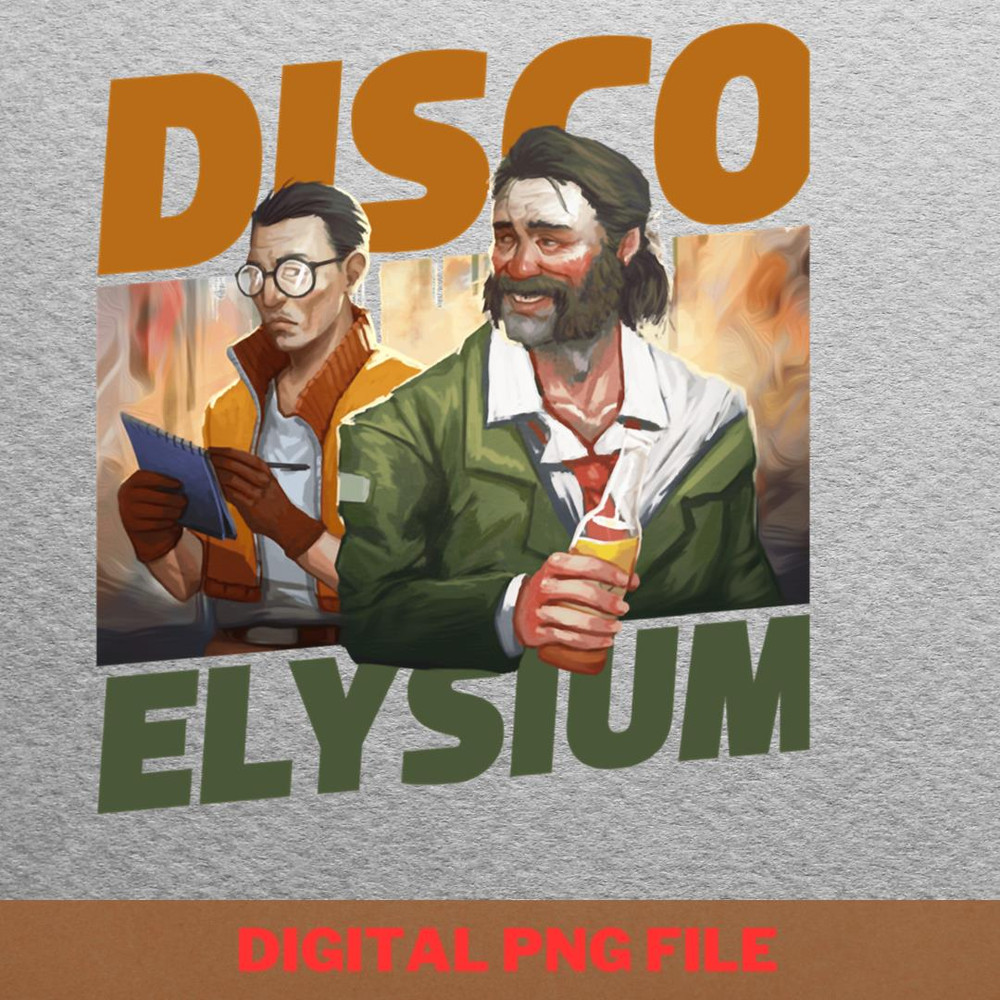 Disco Elysium Thought Cabinet PNG, Disco Elysium PNG, Kim Kitsuragi Digital Png Files.jpg