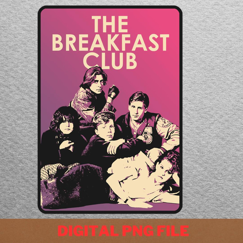 The Breakfast Club Individuality PNG, Breakfast Club PNG, John Hughes Digital Png Files.jpg