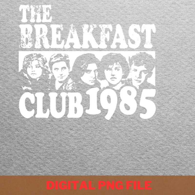 The Breakfast Club Pack PNG, Breakfast Club PNG, John Hughes Digital Png Files.jpg