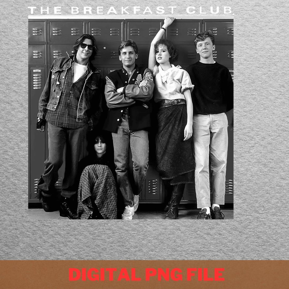 The Breakfast Club Peace PNG, Breakfast Club PNG, John Hughes Digital Png Files.jpg