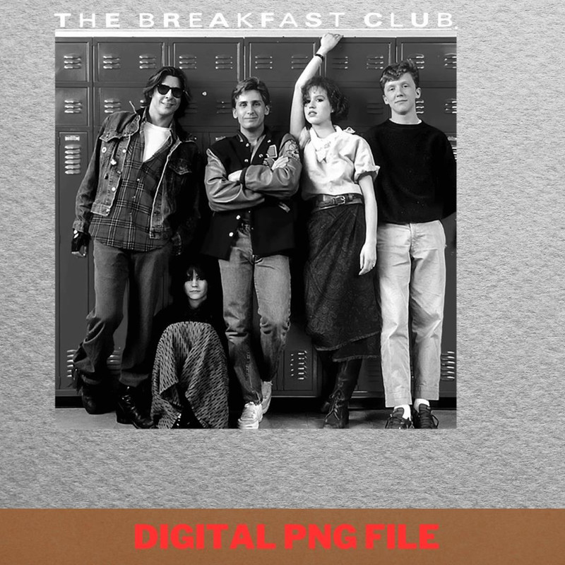 The Breakfast Club Peace PNG, Breakfast Club PNG, John Hughes Digital Png Files.jpg