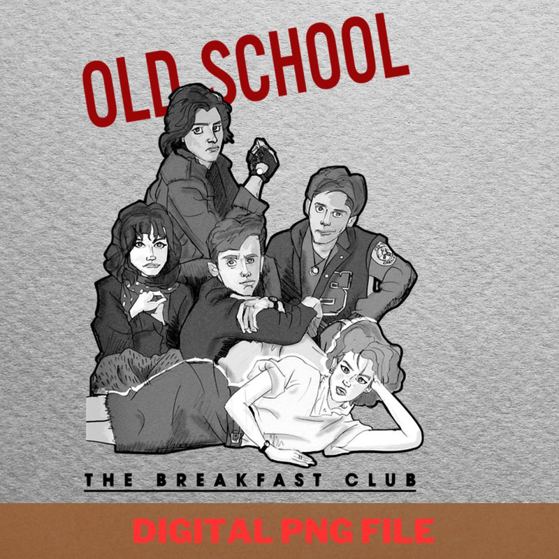 The Breakfast Club Princess PNG, Breakfast Club PNG, John Hughes Digital Png Files.jpg