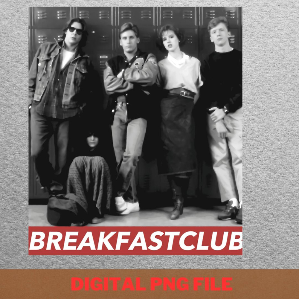 The Breakfast Club Quotes PNG, Breakfast Club PNG, John Hughes Digital Png Files.jpg