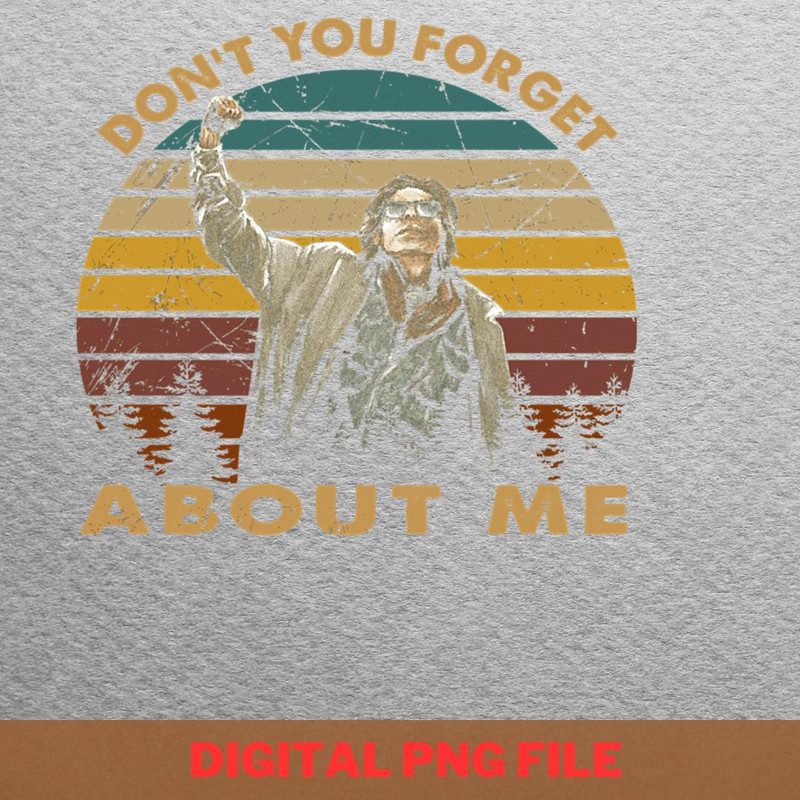 The Breakfast Club Retro PNG, Breakfast Club PNG, John Hughes Digital Png Files.jpg