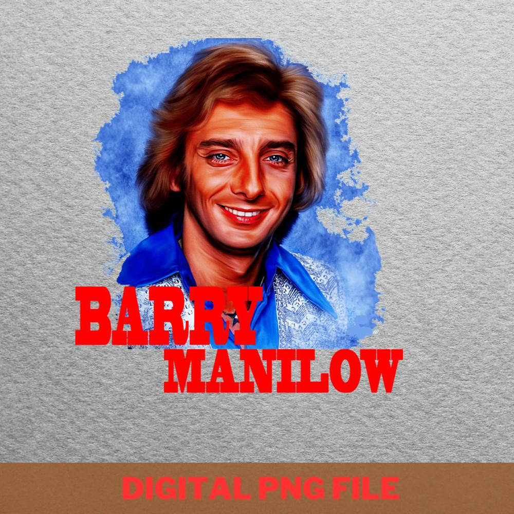 Barry Manilow Captivating Shows PNG, Barry Manilow PNG.jpg