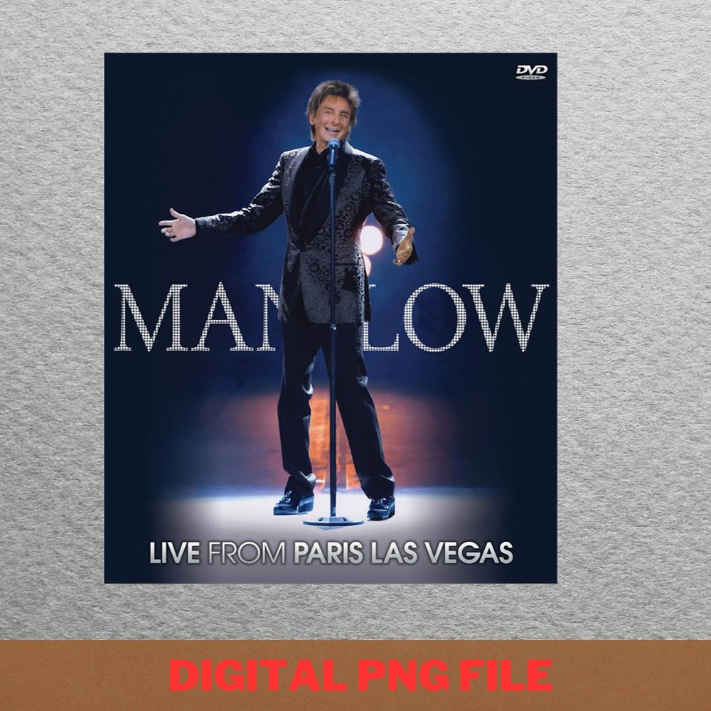 Barry Manilow Forever Entertainer PNG, Barry Manilow PNG.jpg