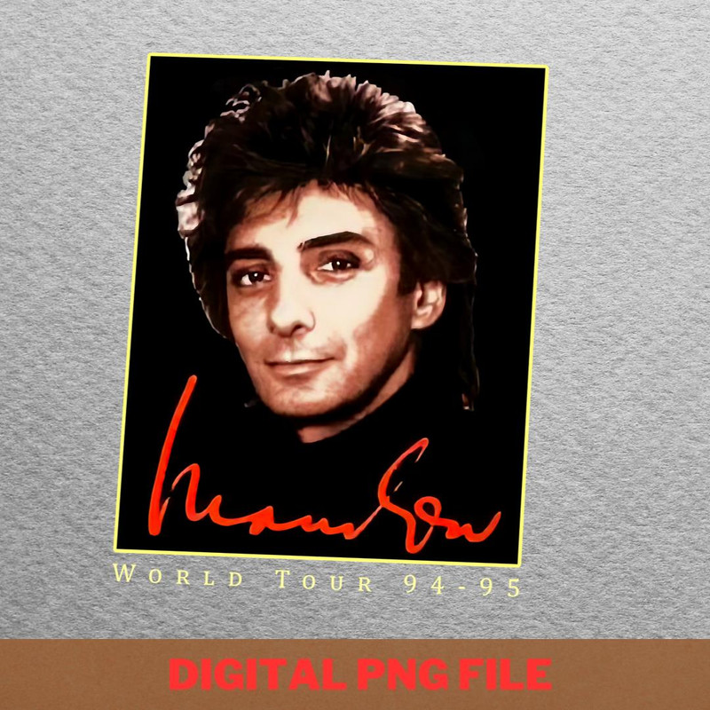 Barry Manilow Hits Through Decades PNG, Barry Manilow PNG.jpg