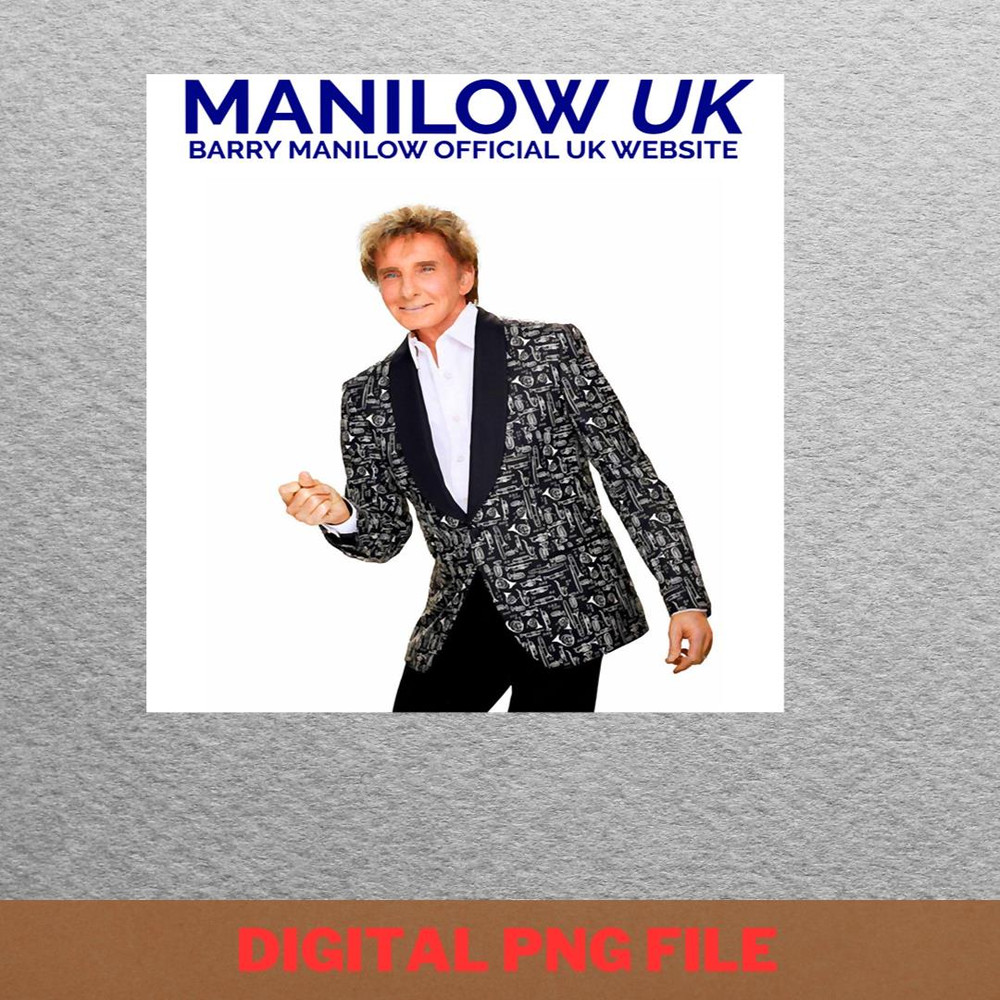 Barry Manilow Melodic Artistry PNG, Barry Manilow PNG.jpg