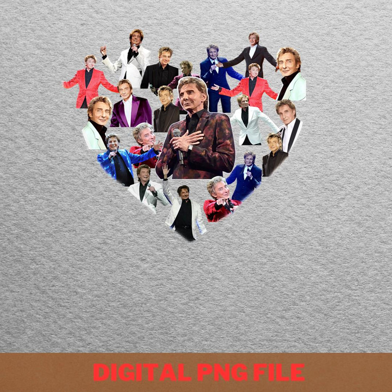 Barry Manilow Signature Love Songs PNG, Barry Manilow PNG.jpg