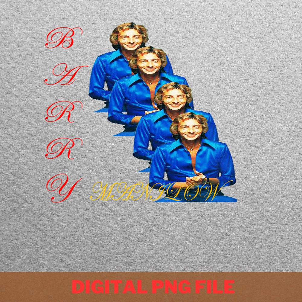 Barry Manilow Unforgettable Live Moments PNG, Barry Manilow PNG.jpg