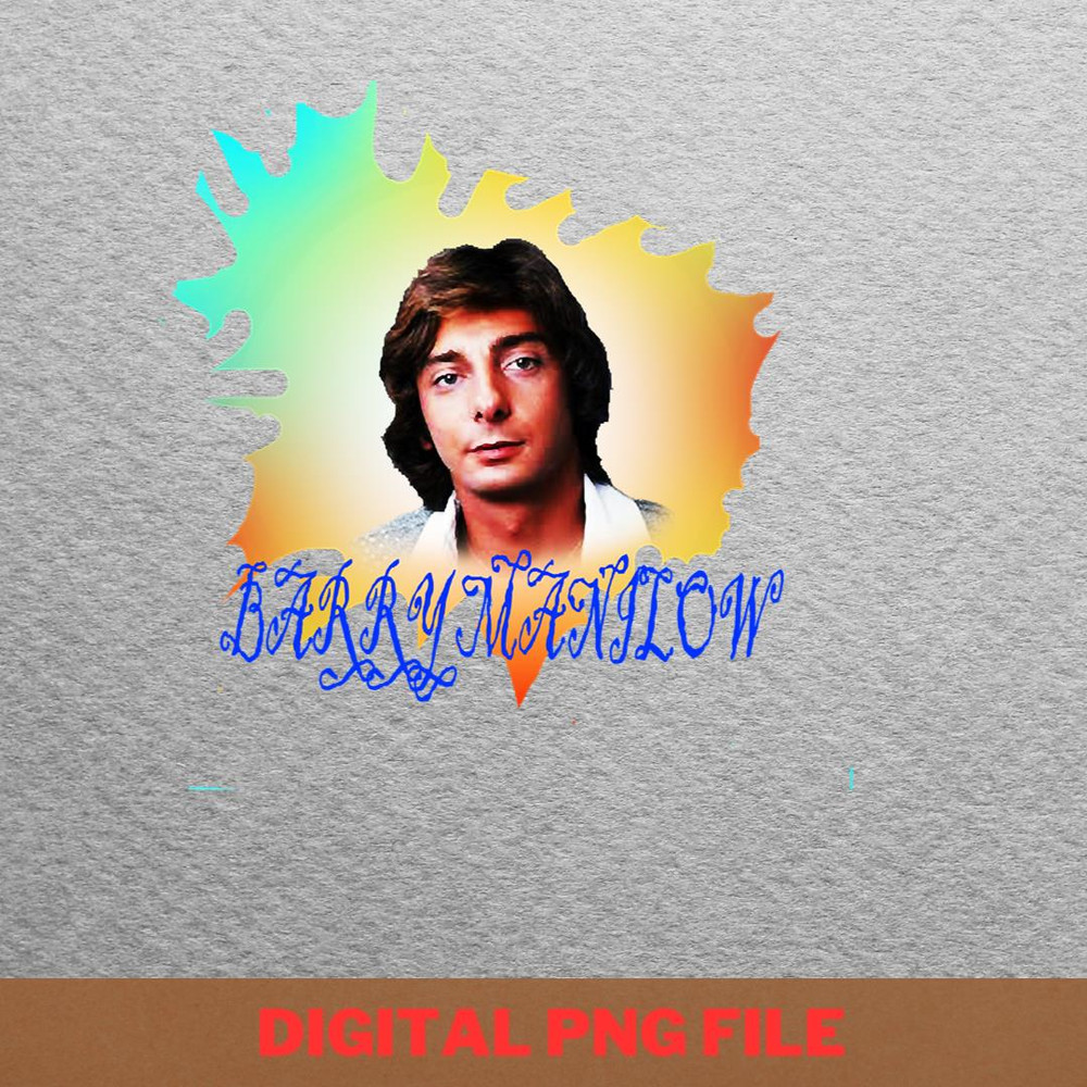 Barry Manilow Unforgettable Songs PNG, Barry Manilow PNG.jpg