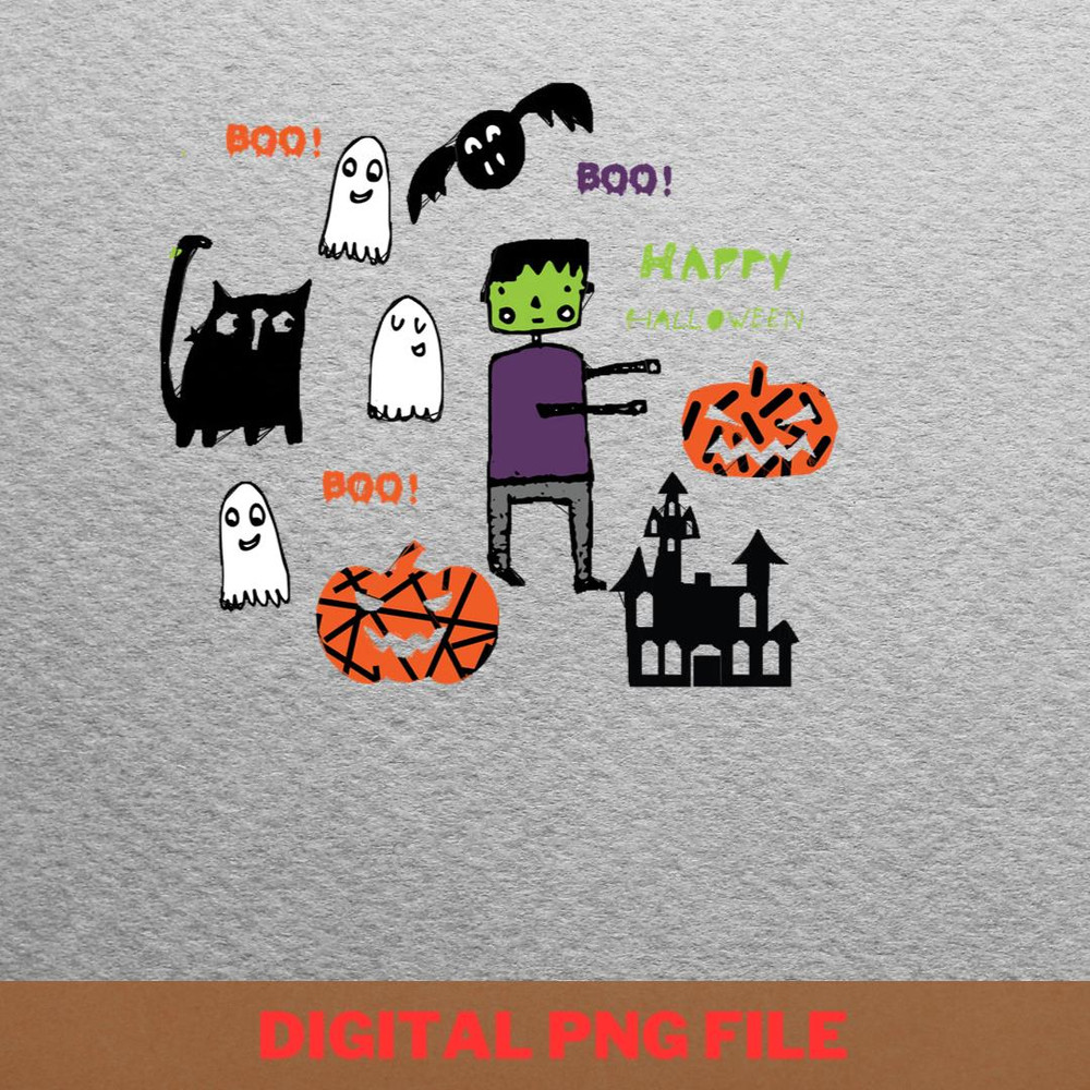 Frankenstein Gothic Classic PNG, Frankenstein PNG.jpg