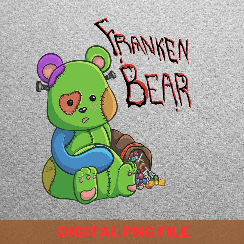 Frankenstein Terrifying Dream PNG, Frankenstein PNG.jpg