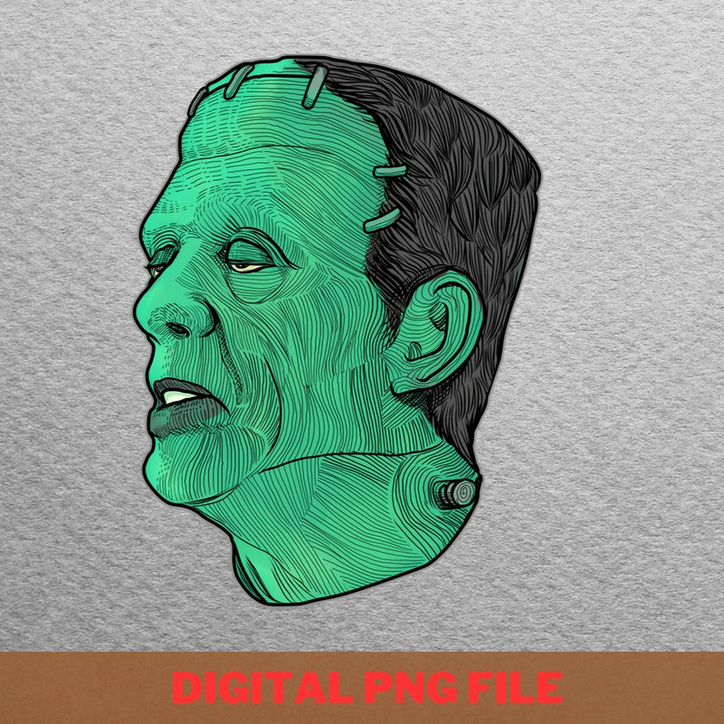Frankenstein Wrought Horror PNG, Frankenstein PNG.jpg