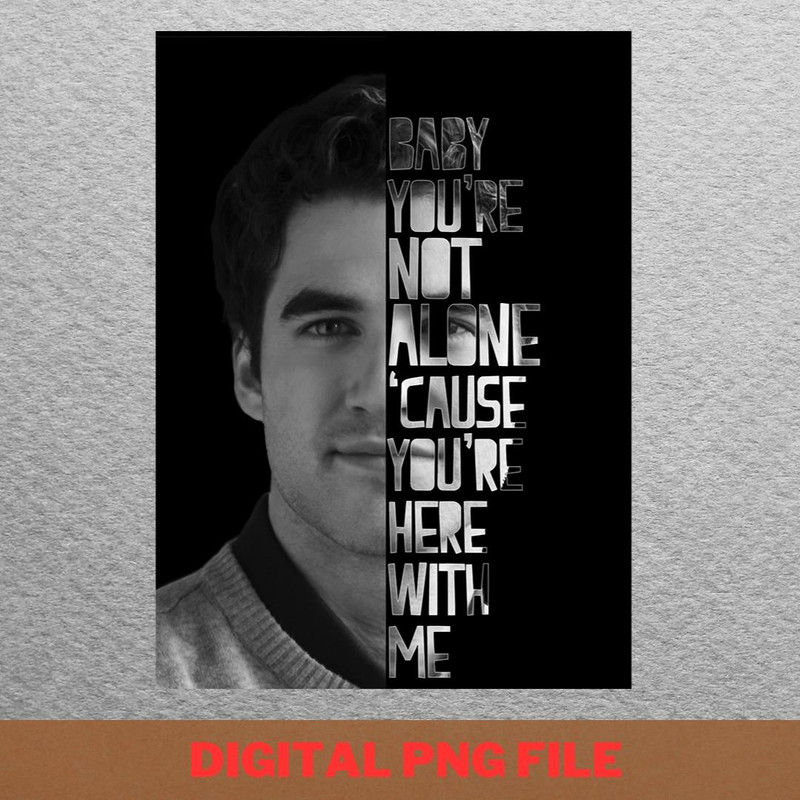 Darren Criss Personal Interests, Darren Criss PNG, Chris Colfer Digital Png Files.jpg