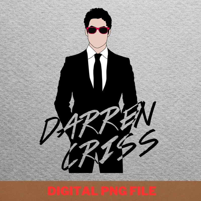 Darren Criss Professional Development, Darren Criss PNG, Chris Colfer Digital Png Files.jpg