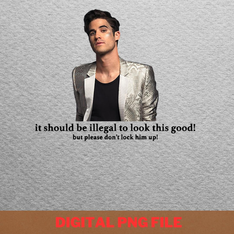 Darren Criss Songwriting Process, Darren Criss PNG, Chris Colfer Digital Png Files.jpg