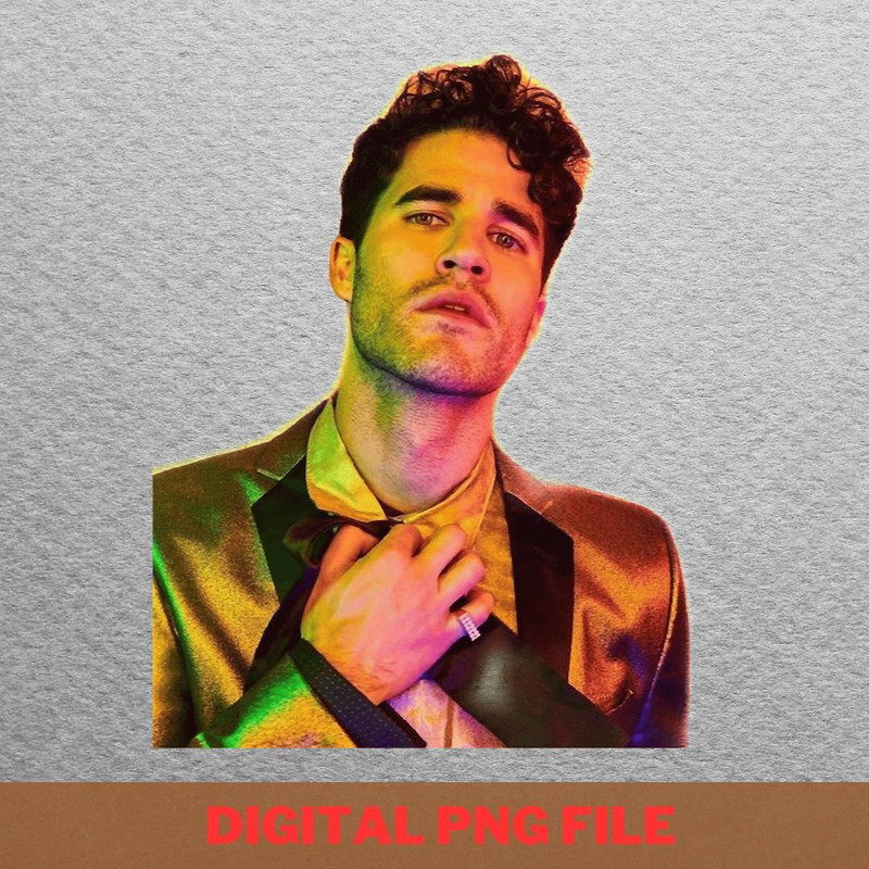 Darren Criss Style Icon, Darren Criss PNG, Chris Colfer Digital Png Files.jpg