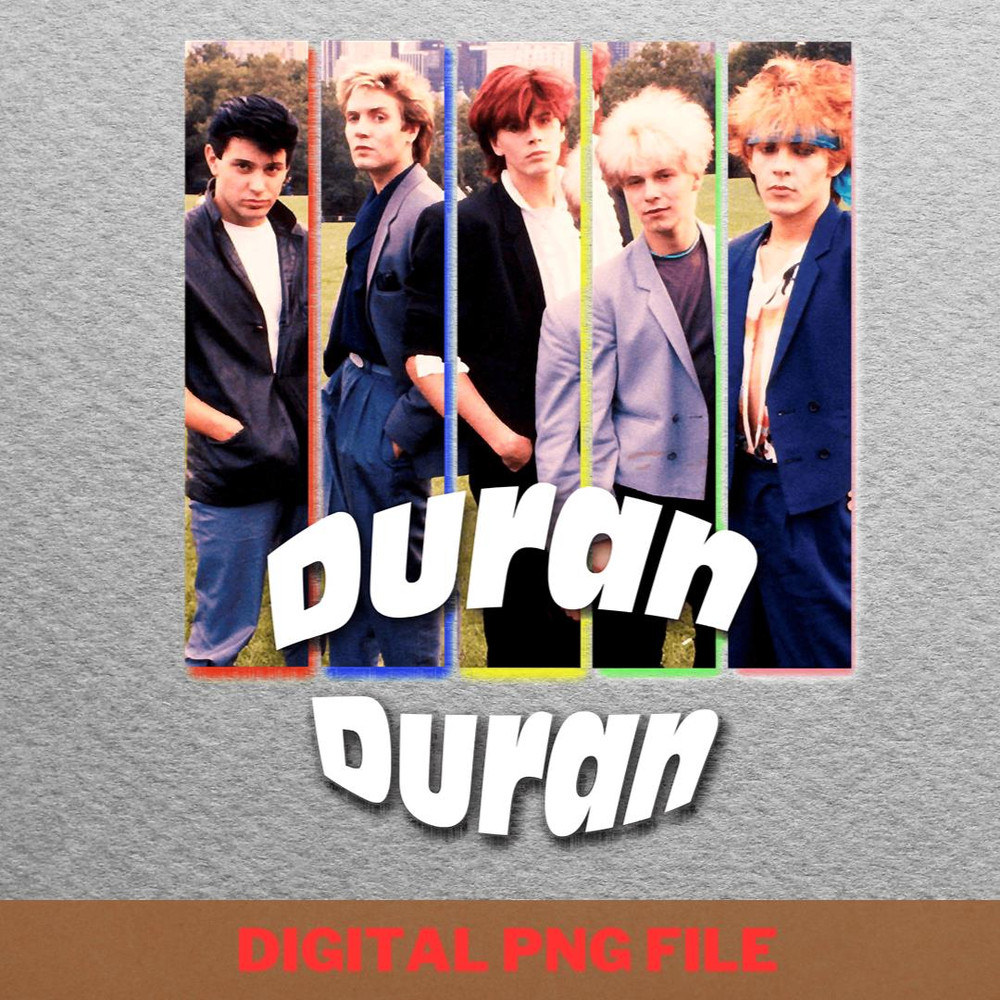 Duran Duran Decades Of Music PNG, Duran Duran PNG, New Wave Digital Png Files.jpg