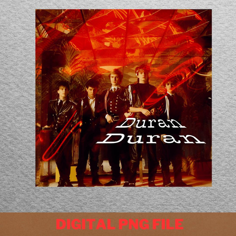 Duran Duran Energetic Sound PNG, Duran Duran PNG, New Wave Digital Png Files.jpg