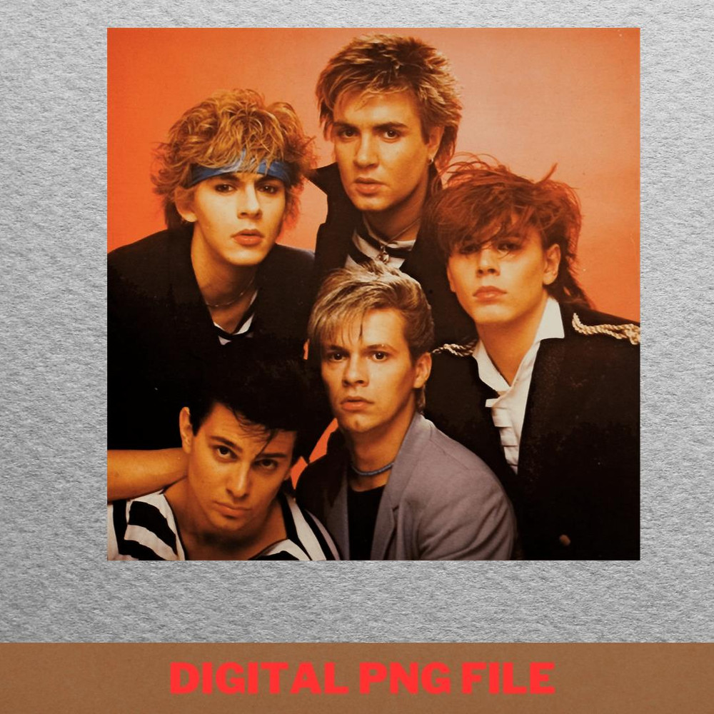 Duran Duran Glamour PNG, Duran Duran PNG, New Wave Digital Png Files.jpg