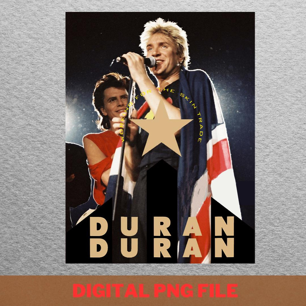 Duran Duran Iconic Sound PNG, Duran Duran PNG, New Wave Digital Png Files.jpg