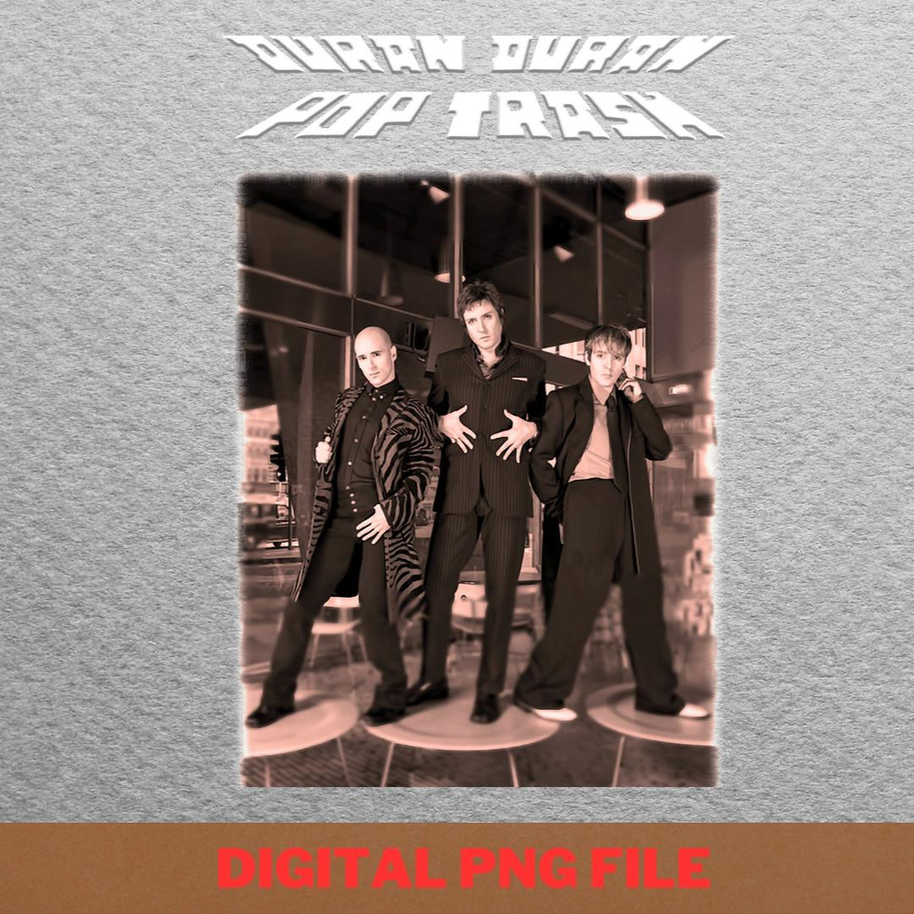 Duran Duran Vibrant Beats PNG, Duran Duran PNG, New Wave Digital Png Files.jpg